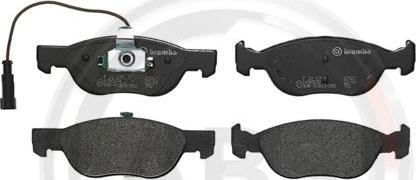 A.B.S. P23070 - Brake Pad Set, disc brake www.autospares.lv