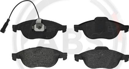 A.B.S. P23114 - Brake Pad Set, disc brake www.autospares.lv