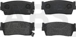 A.B.S. P79006 - Brake Pad Set, disc brake www.autospares.lv