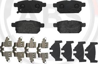 A.B.S. P79029 - Brake Pad Set, disc brake www.autospares.lv