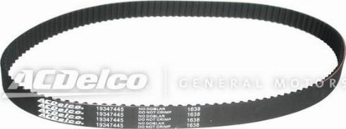 ACDelco 19347445 - Zobsiksna autospares.lv