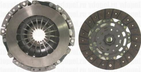 ACDelco 19347623 - Clutch Disc www.autospares.lv