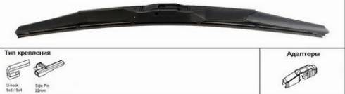 ACDelco 19351209 - Wiper Blade www.autospares.lv