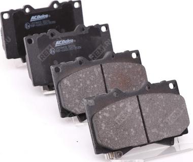 ACDelco 19374433 - Brake Pad Set, disc brake www.autospares.lv