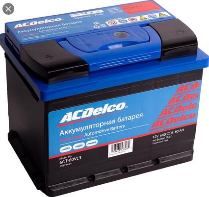 ACDelco 19375454 - Starter Battery www.autospares.lv