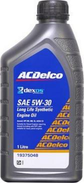 ACDelco 19375048 - Engine Oil www.autospares.lv