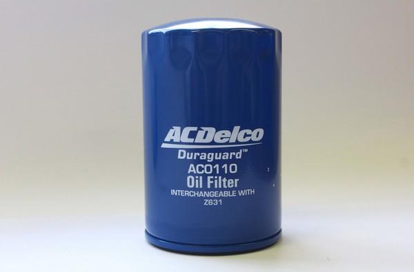 ACDelco AC0110 - Eļļas filtrs www.autospares.lv