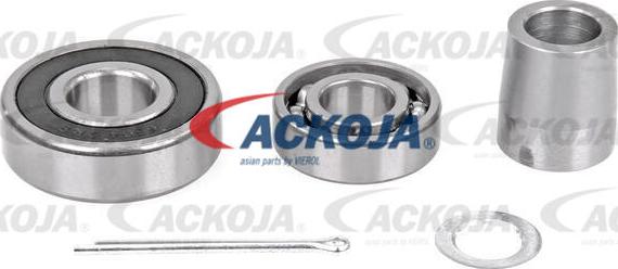 ACKOJA A54-0013 - Подшипник ступицы колеса, комплект www.autospares.lv