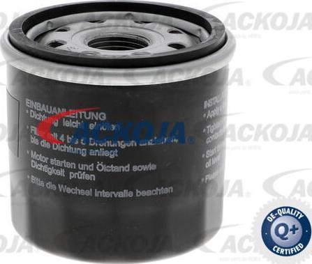 ACKOJA A51-0500 - Eļļas filtrs www.autospares.lv