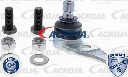 ACKOJA A53-1139 - Шаровая опора, несущий / направляющий шарнир www.autospares.lv