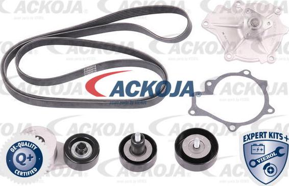 ACKOJA A52-0512 - V-Ribbed Belt Set www.autospares.lv