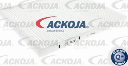 ACKOJA A52-30-0022 - Filtrs, Salona telpas gaiss autospares.lv