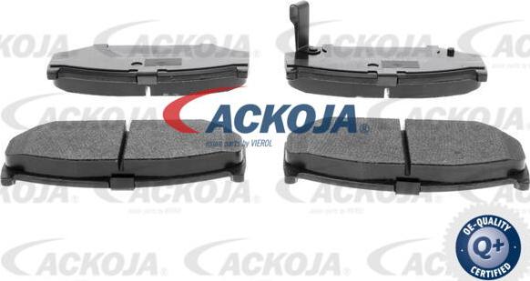 ACKOJA A64-0014 - Bremžu uzliku kompl., Disku bremzes autospares.lv