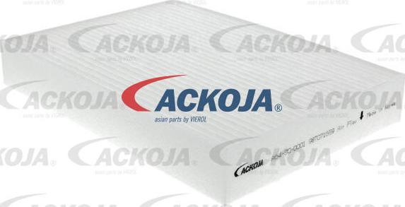 ACKOJA A64-30-0001 - Filter, interior air www.autospares.lv