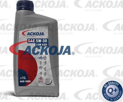 ACKOJA A60-1000 - Engine Oil www.autospares.lv