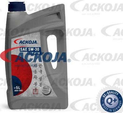 ACKOJA A60-1001 - Engine Oil www.autospares.lv