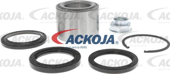 ACKOJA A63-0045 - Подшипник ступицы колеса, комплект www.autospares.lv