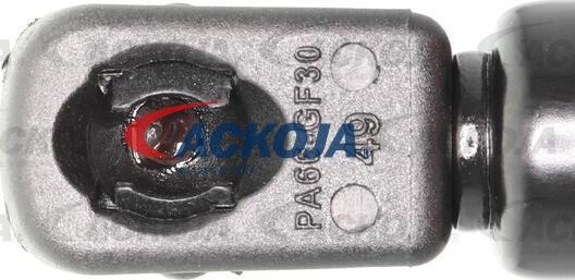 ACKOJA A38-0073 - Gāzes atspere, Bagāžas / Kravas nodalījuma vāks www.autospares.lv