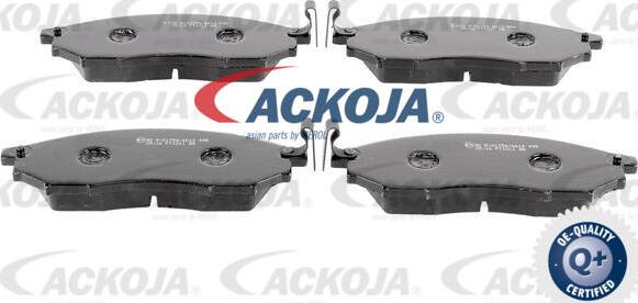 ACKOJA A38-0150 - Brake Pad Set, disc brake www.autospares.lv