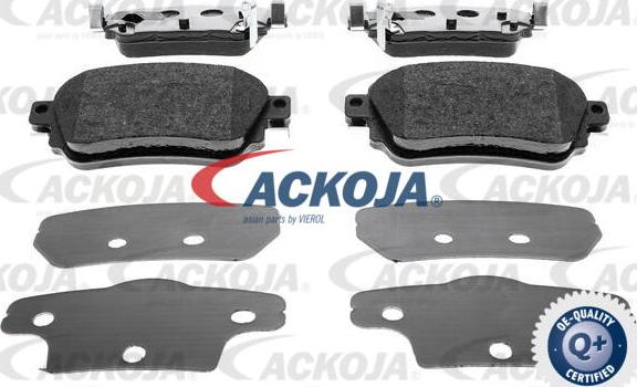 ACKOJA A38-0319 - Bremžu uzliku kompl., Disku bremzes autospares.lv