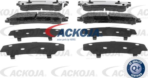 ACKOJA A32-0043 - Bremžu uzliku kompl., Disku bremzes autospares.lv