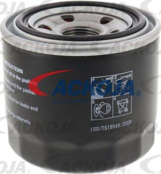 ACKOJA A32-0018 - Масляный фильтр www.autospares.lv