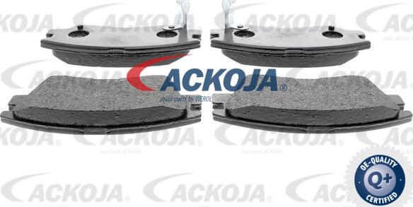 ACKOJA A37-0006 - Тормозные колодки, дисковые, комплект www.autospares.lv