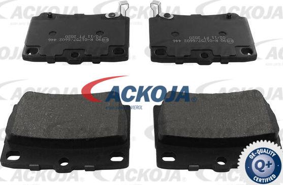 ACKOJA A37-0015 - Bremžu uzliku kompl., Disku bremzes www.autospares.lv