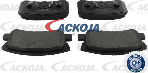 ACKOJA A37-0013 - Bremžu uzliku kompl., Disku bremzes www.autospares.lv