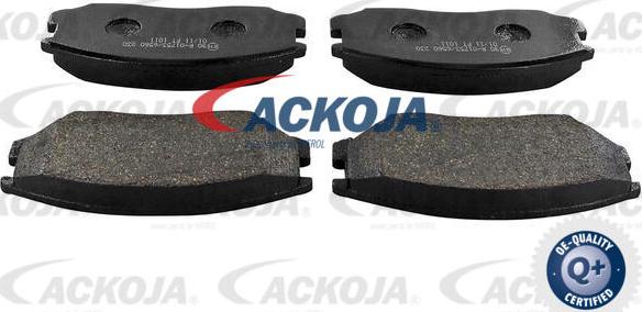 ACKOJA A37-0026 - Bremžu uzliku kompl., Disku bremzes www.autospares.lv