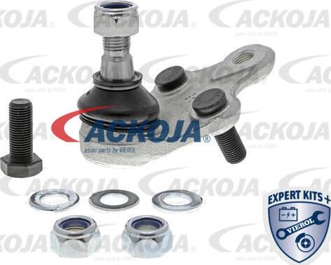 ACKOJA A70-9502 - Шаровая опора, несущий / направляющий шарнир www.autospares.lv