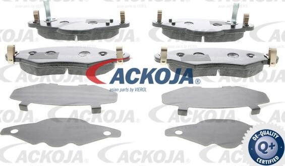 ACKOJA A70-0041 - Bremžu uzliku kompl., Disku bremzes www.autospares.lv