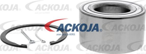 ACKOJA A70-0133 - Wheel hub, bearing Kit www.autospares.lv