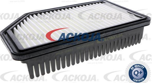 ACKOJAP A53-0407 - Gaisa filtrs www.autospares.lv