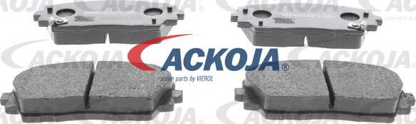 ACKOJAP A53-2101 - Тормозные колодки, дисковые, комплект www.autospares.lv