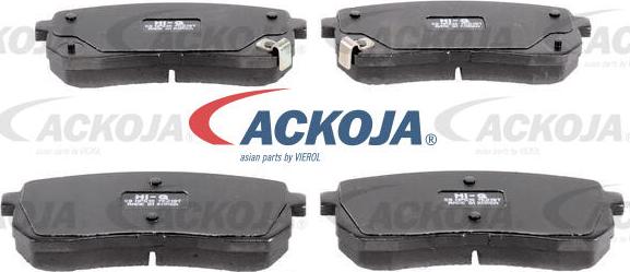 ACKOJAP A52-0145 - Bremžu uzliku kompl., Disku bremzes www.autospares.lv