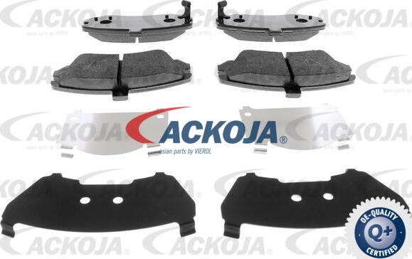 ACKOJAP A52-0142 - Brake Pad Set, disc brake www.autospares.lv