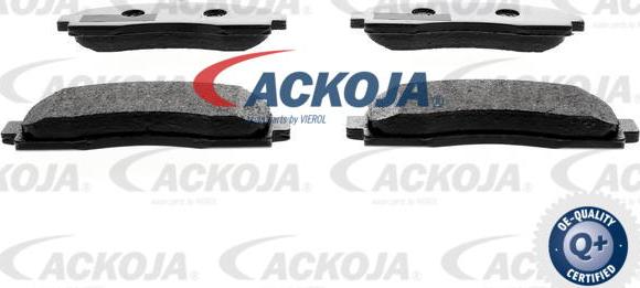 ACKOJAP A38-0049 - Bremžu uzliku kompl., Disku bremzes www.autospares.lv