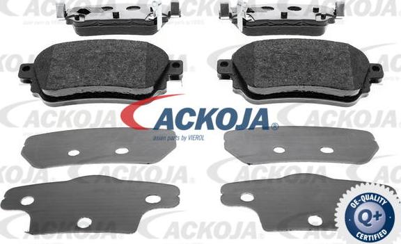 ACKOJAP A38-0319 - Bremžu uzliku kompl., Disku bremzes www.autospares.lv