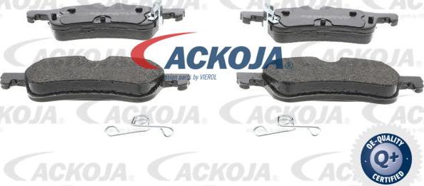 ACKOJAP A26-0244 - Тормозные колодки, дисковые, комплект www.autospares.lv