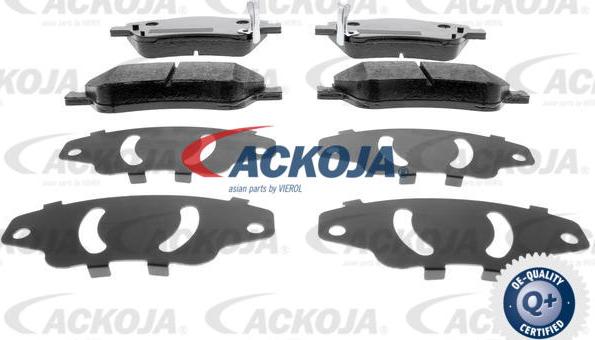 ACKOJAP A70-0055 - Bremžu uzliku kompl., Disku bremzes www.autospares.lv