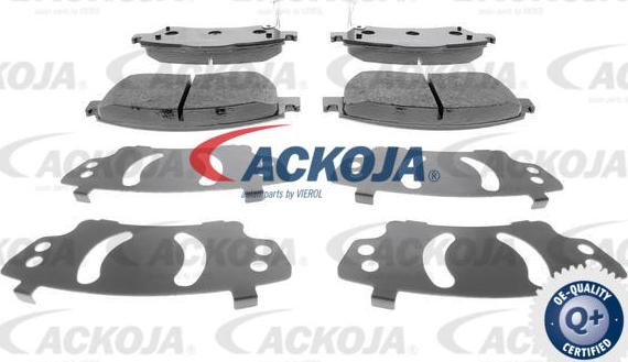 ACKOJAP A70-0056 - Bremžu uzliku kompl., Disku bremzes www.autospares.lv