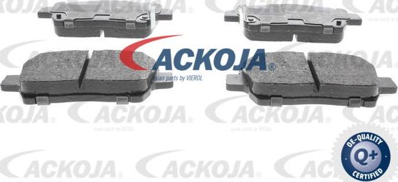 ACKOJAP A70-0033 - Brake Pad Set, disc brake www.autospares.lv