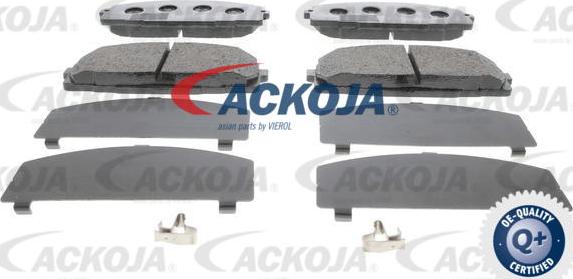 ACKOJAP A70-0023 - Bremžu uzliku kompl., Disku bremzes www.autospares.lv