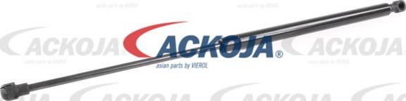 ACKOJAP A70-0109 - Gāzes atspere, Bagāžas / Kravas nodalījuma vāks www.autospares.lv