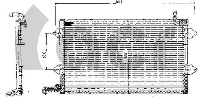 ACR 300027 - Kondensators, Gaisa kond. sistēma www.autospares.lv