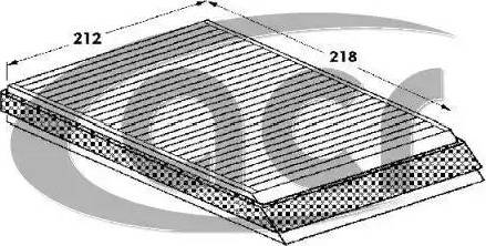 ACR 321421 - Filtrs, Salona telpas gaiss www.autospares.lv