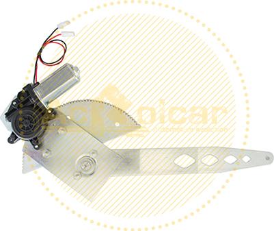 Ac Rolcar 01.4325 - Stikla pacelšanas mehānisms www.autospares.lv