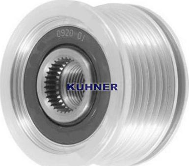 AD Kühner 885481 - Шкив генератора, муфта www.autospares.lv