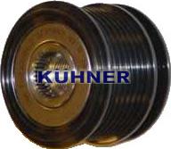 AD Kühner 885090 - Pulley, alternator, freewheel clutch www.autospares.lv